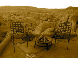 2 chairs desert (Eric's) sepia